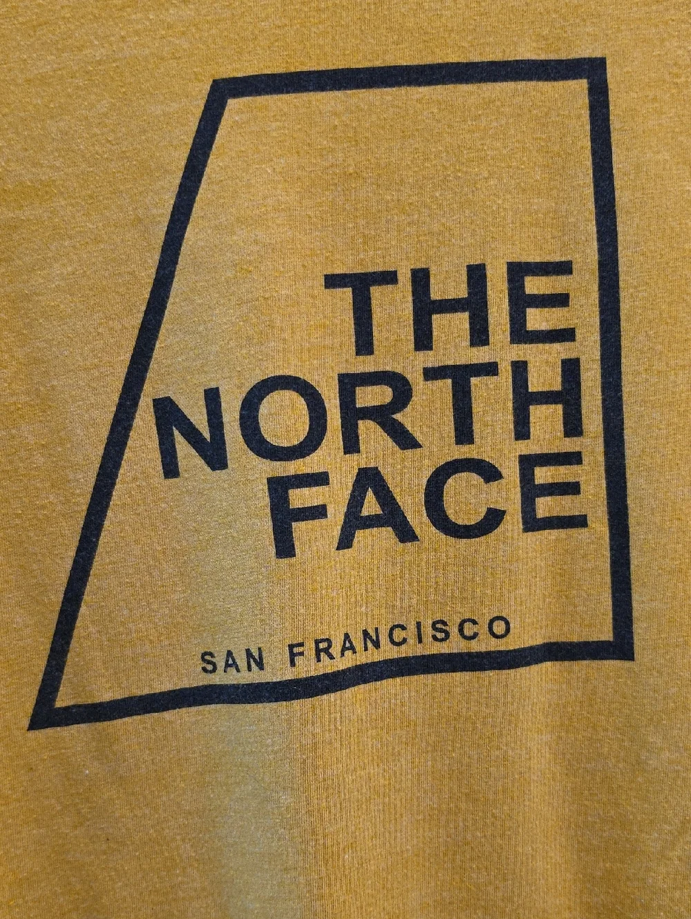 The North Face stylish mustard